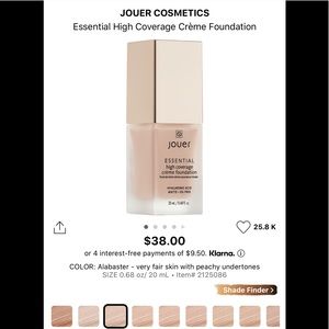 Jouer Essential High Coverage Creme Foundation